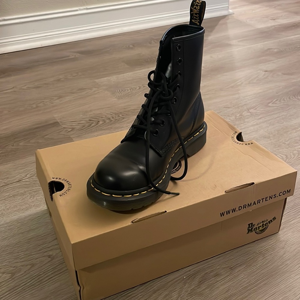 Black Doc Marten AirWair Boots